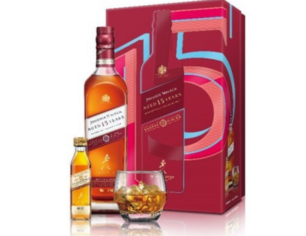 約翰走路Johnnie Walker15年雪莉桶風味 威士忌禮盒(2023) 1