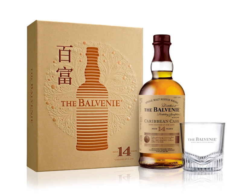 百富 14年加勒比海蘭姆桶 威士忌禮盒(2023)